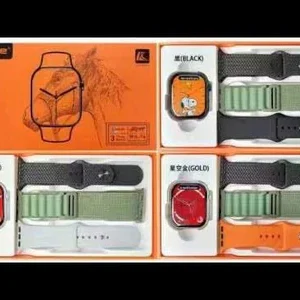 WISME WS 76 SMART WATCH WITH THREE STRAPS