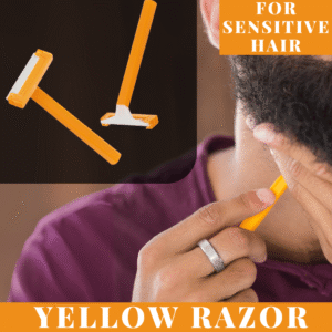 BIC 5+1 RAZOR YELLOW SENSITIVE