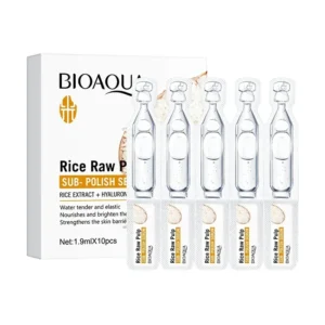 Biaoqua Rice Raw Pulp Sub-Polish Hyaluronic Acid Serum