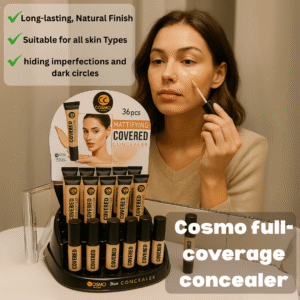 Cosmo Full-Coverage Concealer Hide Imperfections & Dark Circles