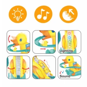 Mini duck climbing stairs toy roller