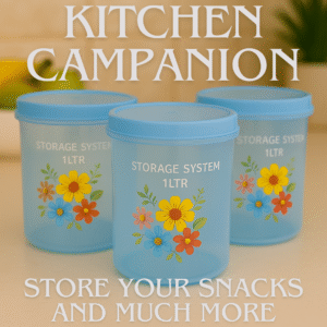 STORAGE SYSTEM 1LTR SET OF 3