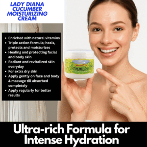 Lady Diana's Cucumber Moisturizing Cream with Vitamin E 150Gm