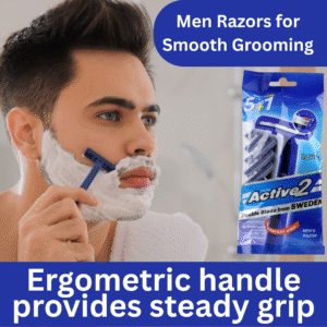 Feah Active 2 Men Razors for Smooth Grooming Get the Closest Shave