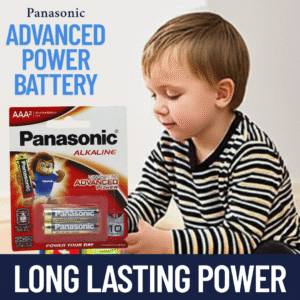 PANASONIC ALKALINE AAA 1CD/2PC BATTERY