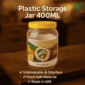 Plastic Storage Jar 400Ml