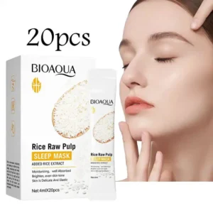 Bioaqua Rice Raw Pulp Brightening Sleeping Mask