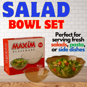 Elegant Salad Bowl Set