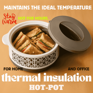 Insulated Plastic Hot Pot for Food Storage
