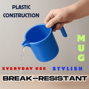 Lightweight Plastic Mug for Everyday Use 1500Ml