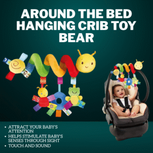 Around The Bed Hanging Crib Toy Bear