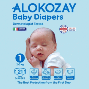 Baby Diapers - Size 1 (2-5 Kg) - 21 Diapers