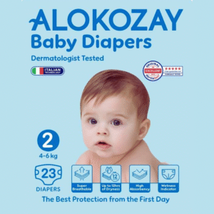Baby Diapers - Size 2 (4-6 Kg) - 23 Diapers