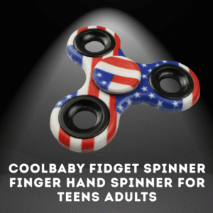 COOLBABY Fidget Spinner Finger Hand Spinner for Teens Adults