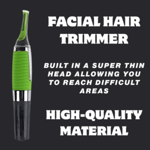 Facial Hair Trimmer Green/Black