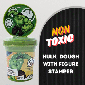 Hulk 3oz dough with figure stamper