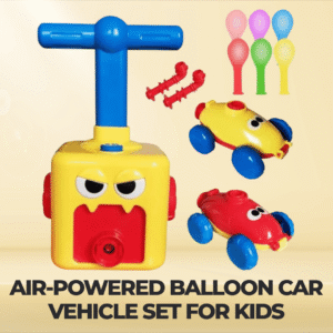 Inertia Powered Balloon Car Toy