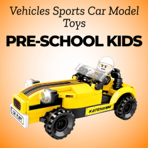 New Small Particle Assembled Vehicles Sports Car Model Toys Parent and Child Play Assembled Building Blocks Toys Exercise Kids Spatial Thinking Ability and Hands On Ability Preschool Boys and Girls Ages 5-10